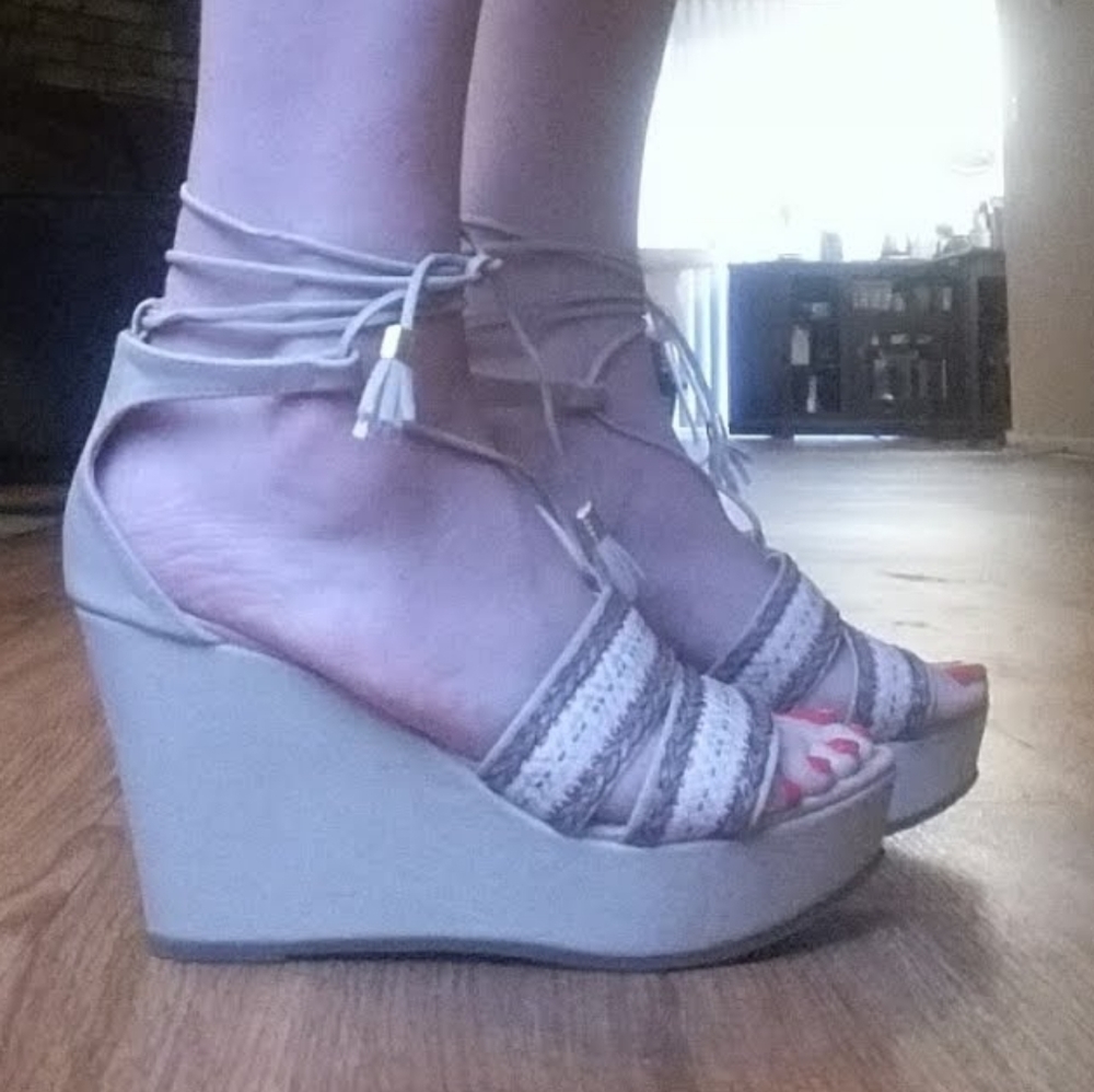 Bata Lace up Sandals